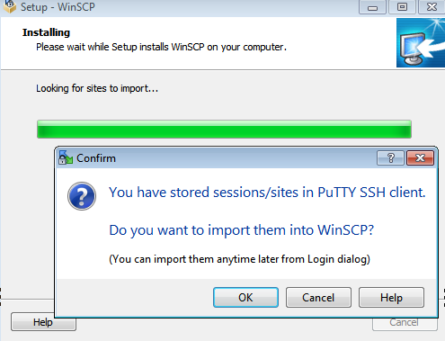 winscp unc paths not supported