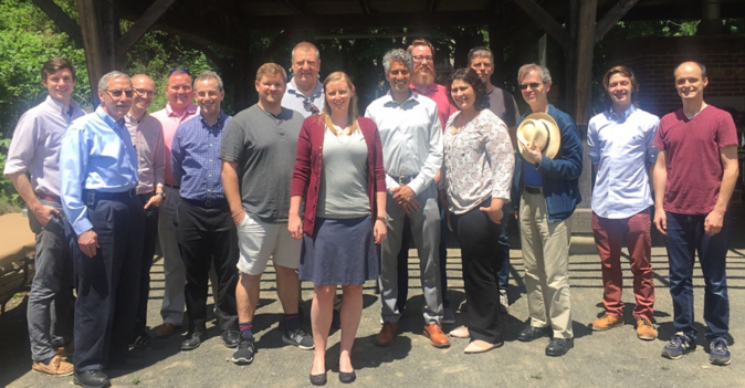 Photo of YCRC Staff at the Yale Farm